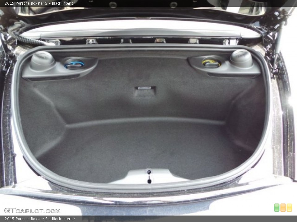 Black Interior Trunk for the 2015 Porsche Boxster S #102777569