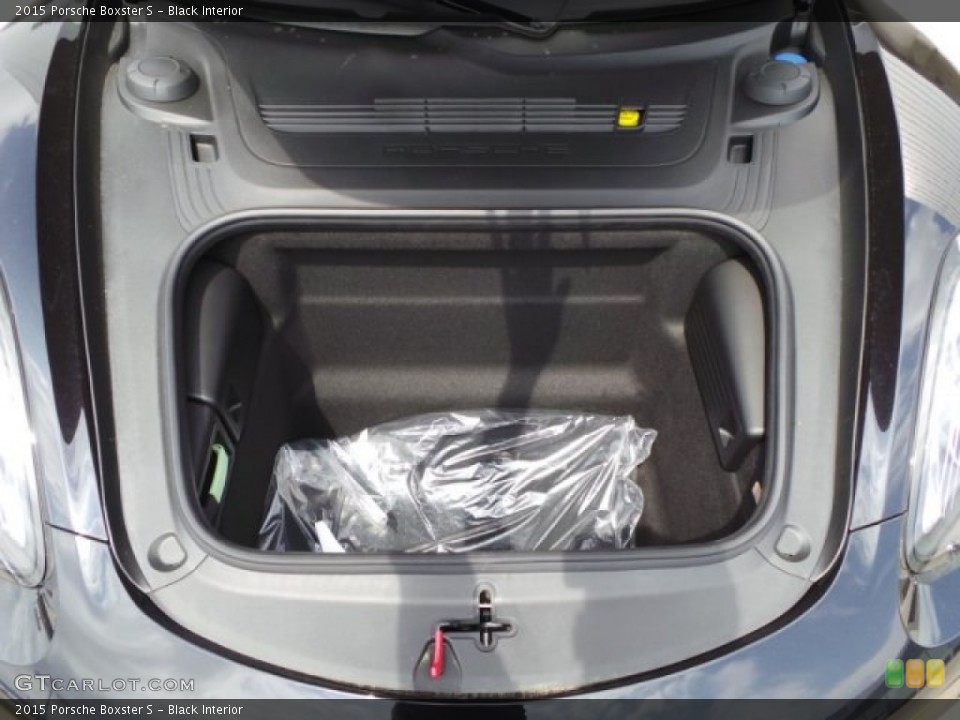 Black Interior Trunk for the 2015 Porsche Boxster S #102777587