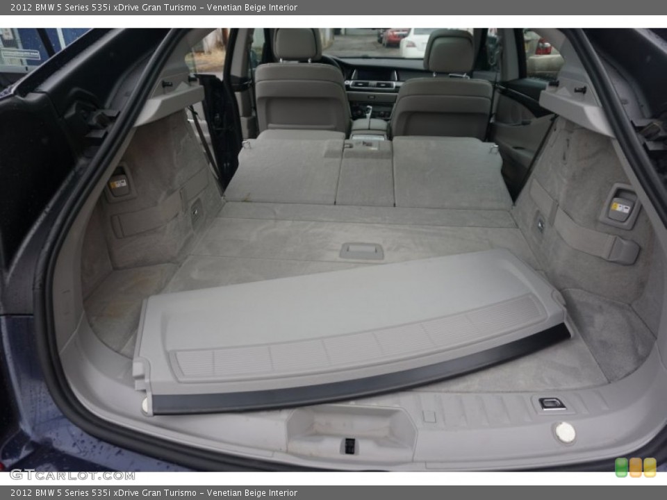 Venetian Beige Interior Trunk for the 2012 BMW 5 Series 535i xDrive Gran Turismo #102778673