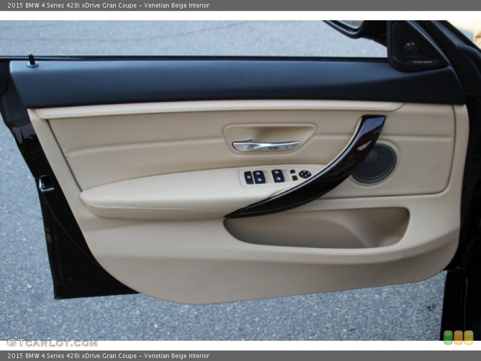 Venetian Beige Interior Door Panel for the 2015 BMW 4 Series 428i xDrive Gran Coupe #102781832