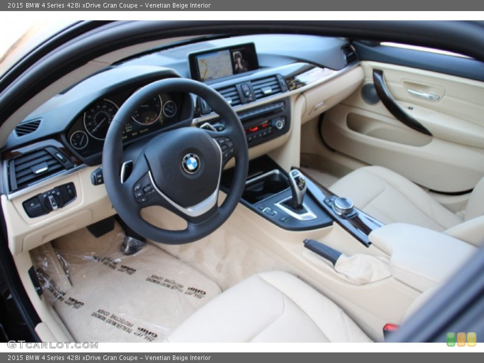 Venetian Beige Interior Photo for the 2015 BMW 4 Series 428i xDrive Gran Coupe #102781876