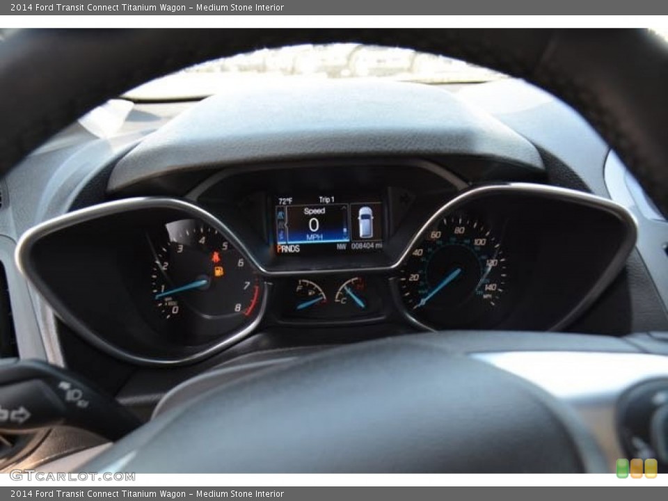 Medium Stone Interior Gauges for the 2014 Ford Transit Connect Titanium Wagon #102781955