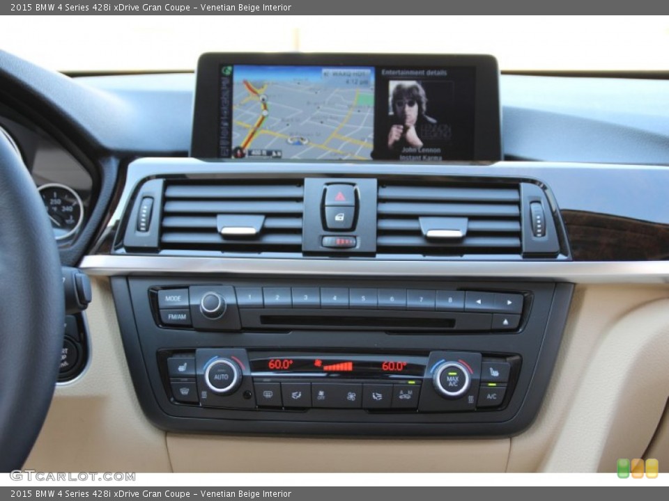 Venetian Beige Interior Controls for the 2015 BMW 4 Series 428i xDrive Gran Coupe #102782054