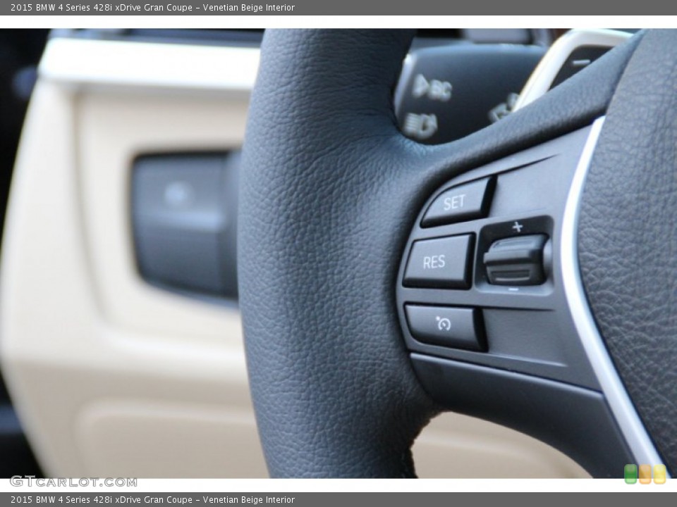 Venetian Beige Interior Controls for the 2015 BMW 4 Series 428i xDrive Gran Coupe #102782129