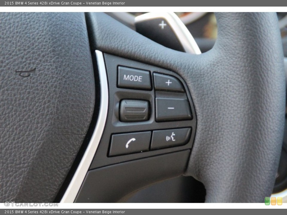 Venetian Beige Interior Controls for the 2015 BMW 4 Series 428i xDrive Gran Coupe #102782168