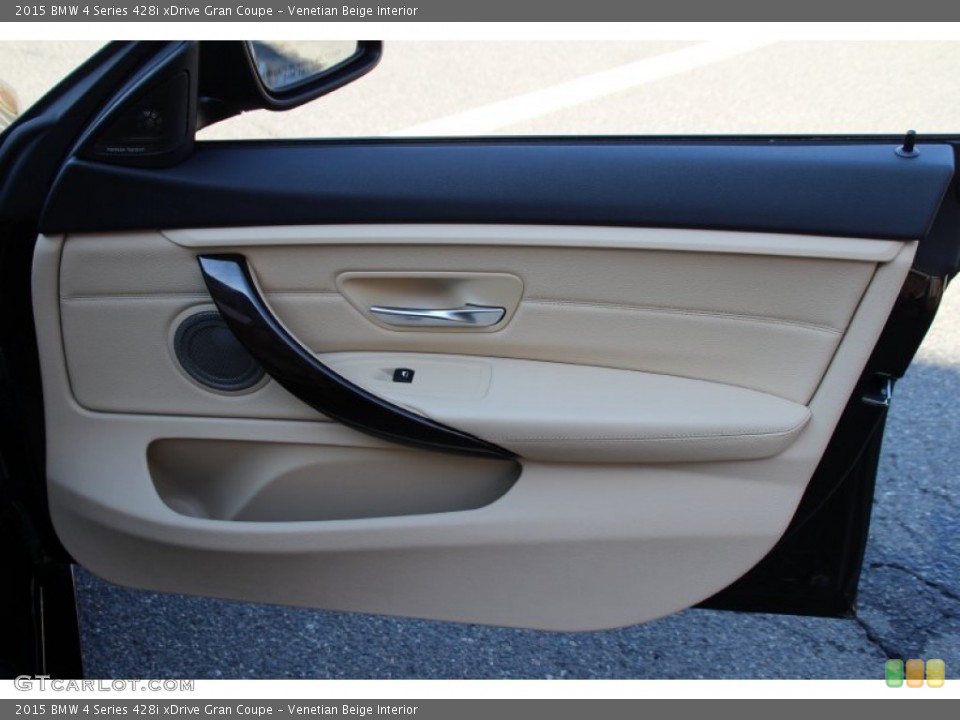 Venetian Beige Interior Door Panel for the 2015 BMW 4 Series 428i xDrive Gran Coupe #102782336