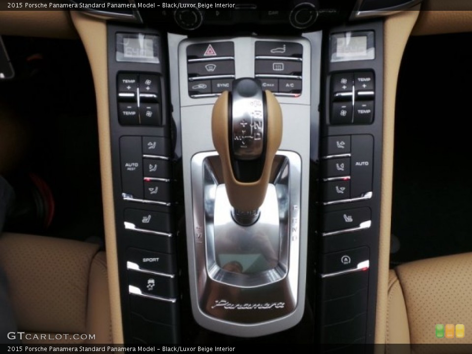 Black/Luxor Beige Interior Transmission for the 2015 Porsche Panamera  #102785897