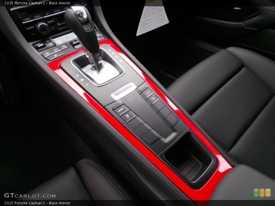 Black Interior Controls for the 2015 Porsche Cayman S #102786857