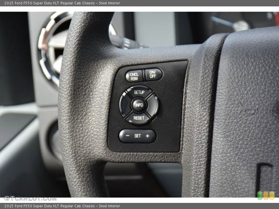 Steel Interior Controls for the 2015 Ford F550 Super Duty XLT Regular Cab Chassis #102787421