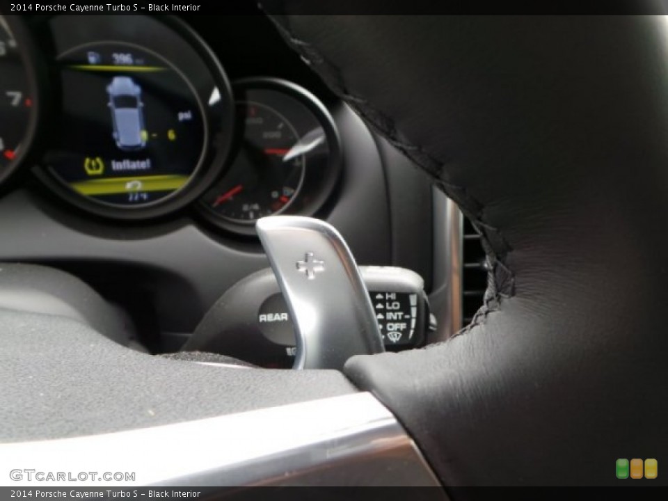 Black Interior Transmission for the 2014 Porsche Cayenne Turbo S #102789347