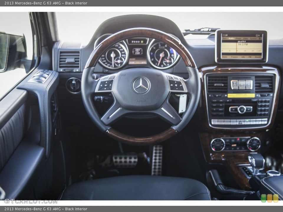 Black Interior Dashboard for the 2013 Mercedes-Benz G 63 AMG #102791039