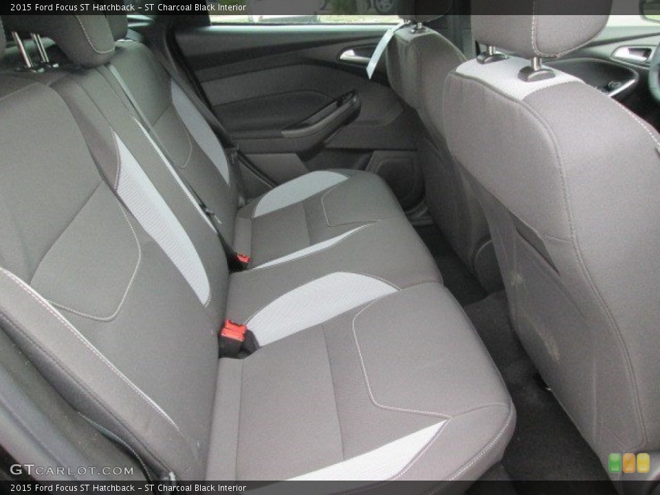 ST Charcoal Black Interior Rear Seat for the 2015 Ford Focus ST Hatchback #102799709