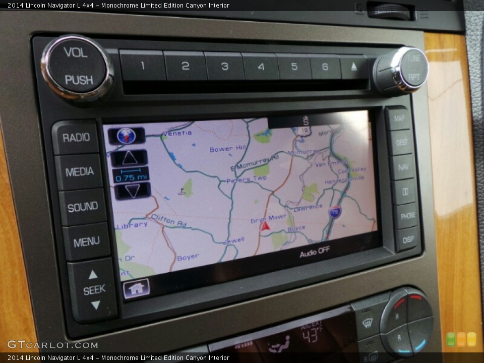 Monochrome Limited Edition Canyon Interior Navigation for the 2014 Lincoln Navigator L 4x4 #102802874
