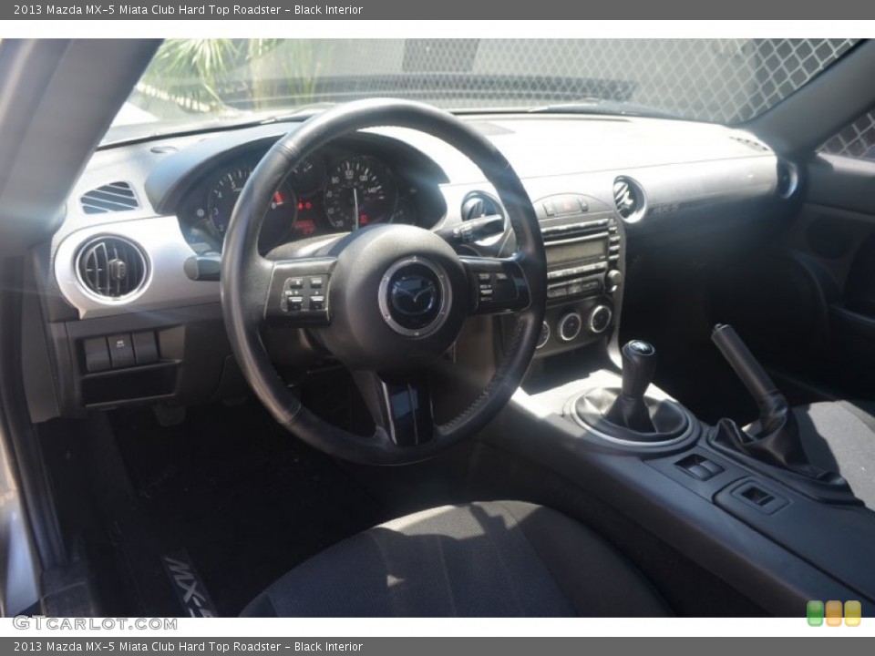 Black Interior Prime Interior for the 2013 Mazda MX-5 Miata Club Hard Top Roadster #102803402