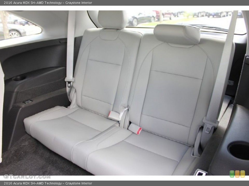 Graystone Interior Rear Seat for the 2016 Acura MDX SH-AWD Technology #102816244