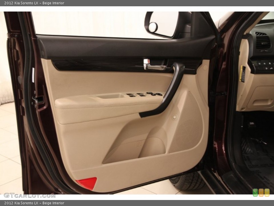 Beige Interior Door Panel for the 2012 Kia Sorento LX #102817534