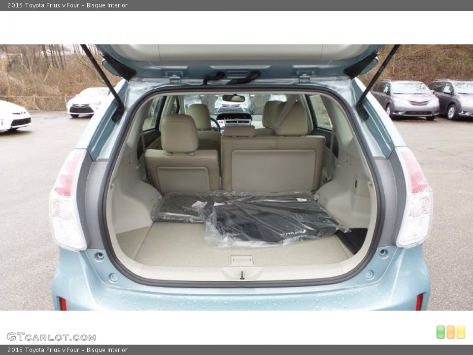 Bisque Interior Trunk for the 2015 Toyota Prius v Four #102817636