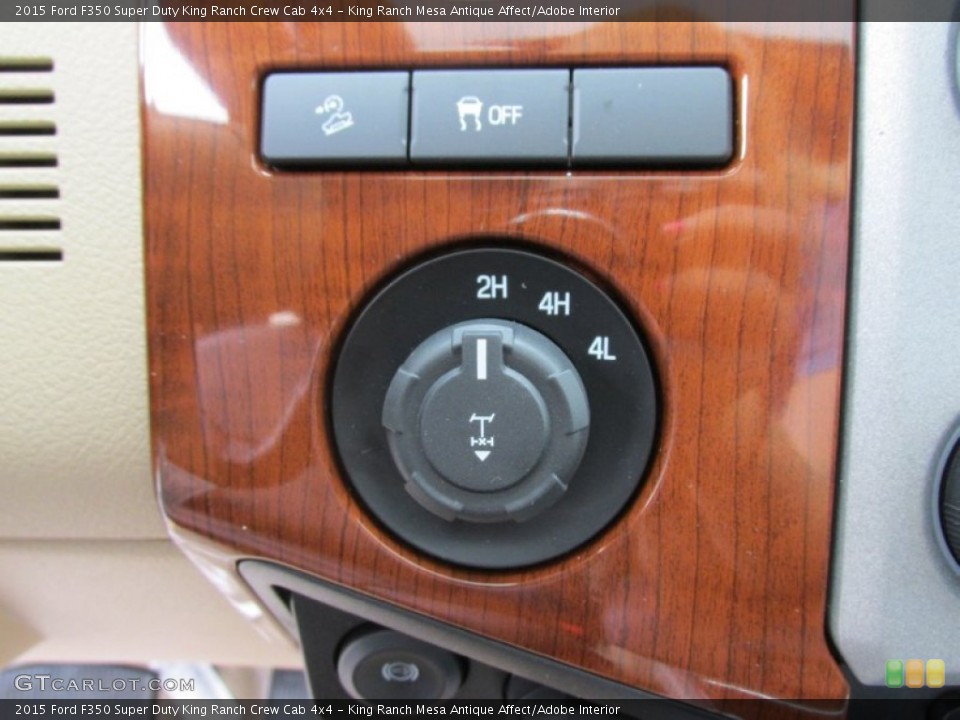 King Ranch Mesa Antique Affect/Adobe Interior Controls for the 2015 Ford F350 Super Duty King Ranch Crew Cab 4x4 #102832261