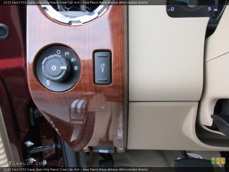 King Ranch Mesa Antique Affect/Adobe Interior Controls for the 2015 Ford F350 Super Duty King Ranch Crew Cab 4x4 #102832345
