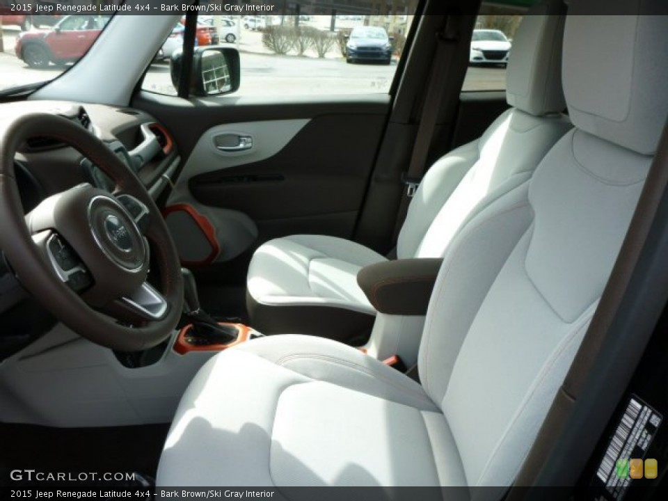 Bark Brown/Ski Gray Interior Photo for the 2015 Jeep Renegade Latitude 4x4 #102832750