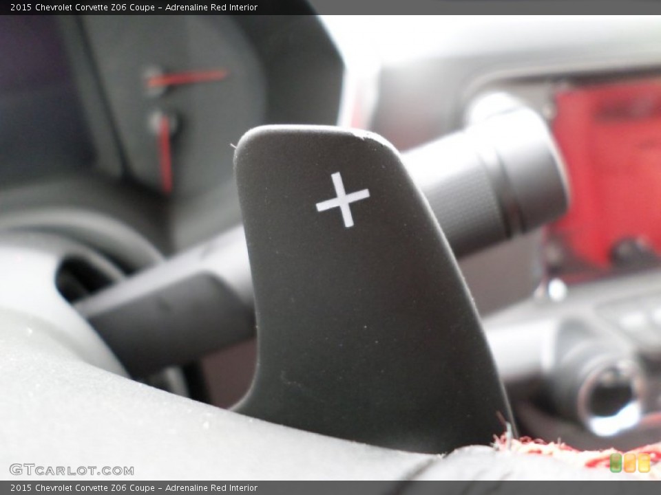 Adrenaline Red Interior Transmission for the 2015 Chevrolet Corvette Z06 Coupe #102832774