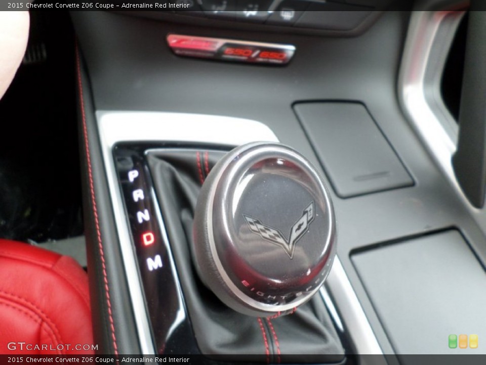 Adrenaline Red Interior Transmission for the 2015 Chevrolet Corvette Z06 Coupe #102832861