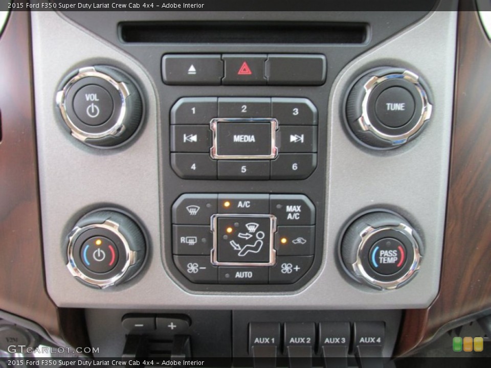 Adobe Interior Controls for the 2015 Ford F350 Super Duty Lariat Crew Cab 4x4 #102833119