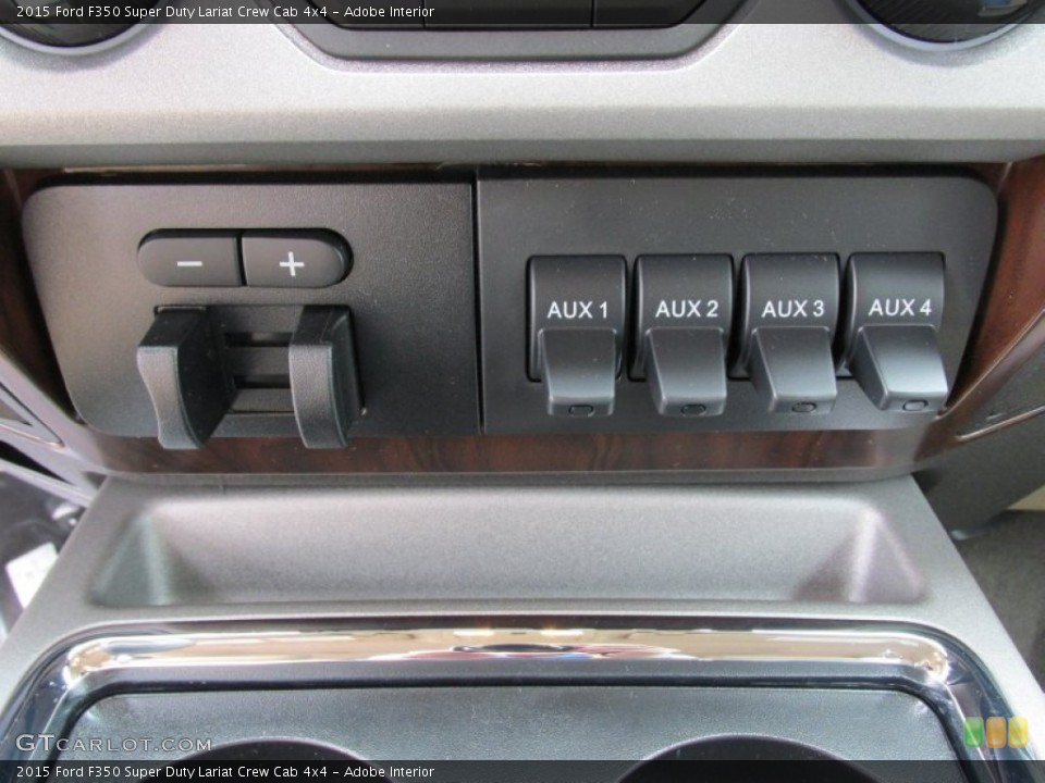 Adobe Interior Controls for the 2015 Ford F350 Super Duty Lariat Crew Cab 4x4 #102833143