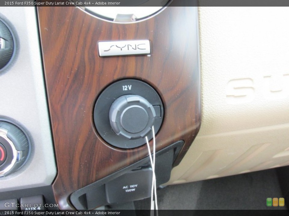 Adobe Interior Controls for the 2015 Ford F350 Super Duty Lariat Crew Cab 4x4 #102833173