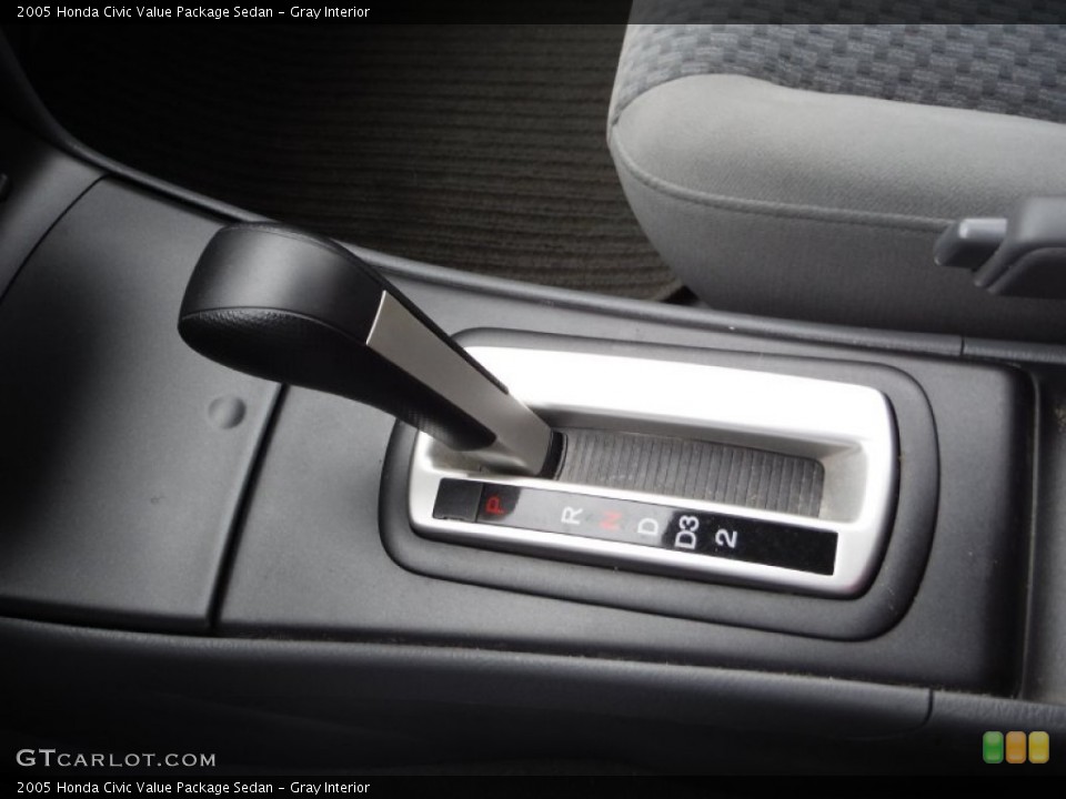 Gray Interior Transmission for the 2005 Honda Civic Value Package Sedan #102835549