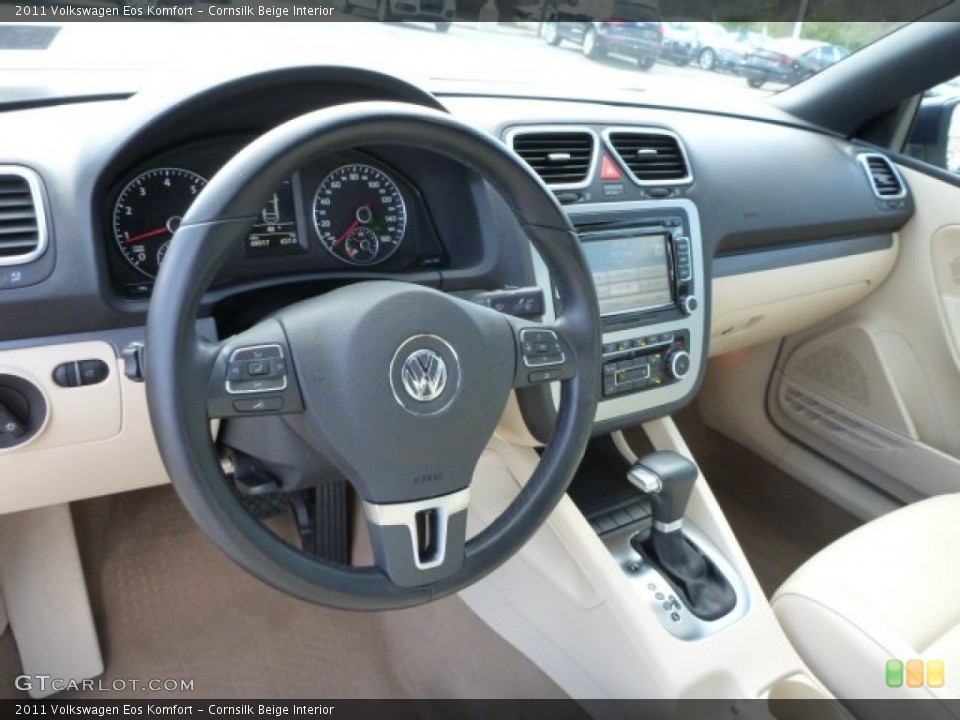 Cornsilk Beige Interior Photo for the 2011 Volkswagen Eos Komfort #102836893