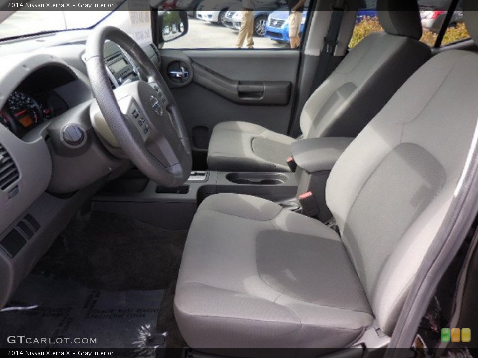 Gray Interior Front Seat for the 2014 Nissan Xterra X #102837406