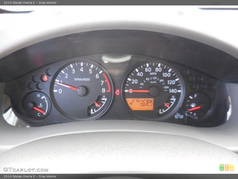 Gray Interior Gauges for the 2014 Nissan Xterra X #102837697