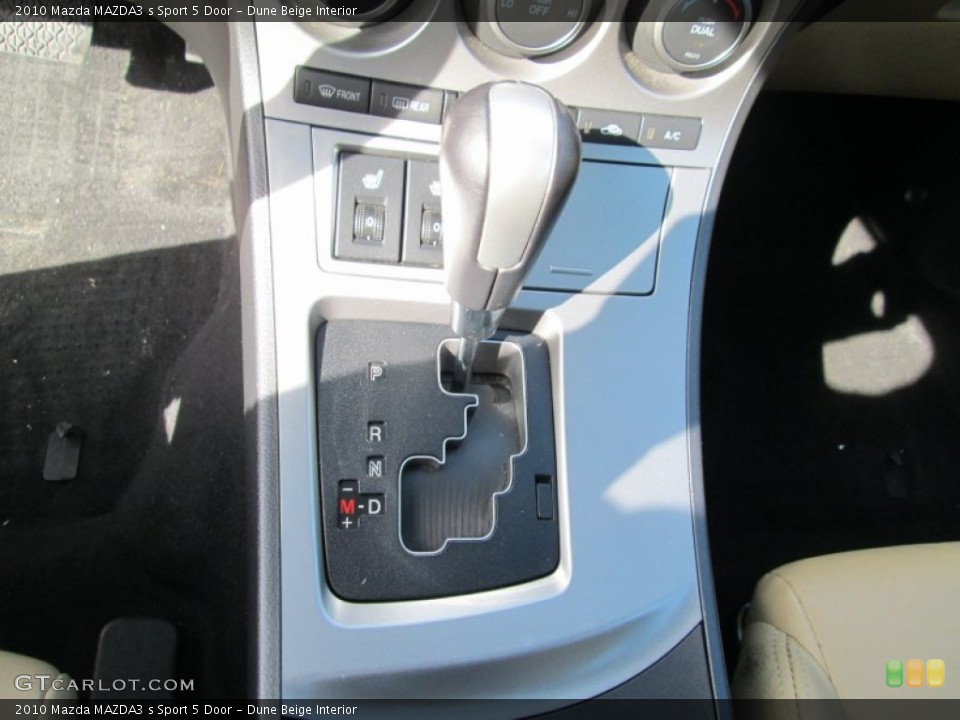 Dune Beige Interior Transmission for the 2010 Mazda MAZDA3 s Sport 5 Door #102838423