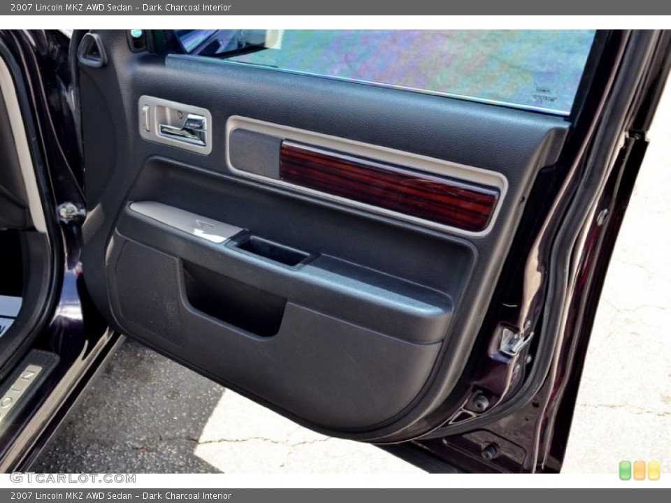 Dark Charcoal Interior Door Panel for the 2007 Lincoln MKZ AWD Sedan #102844087