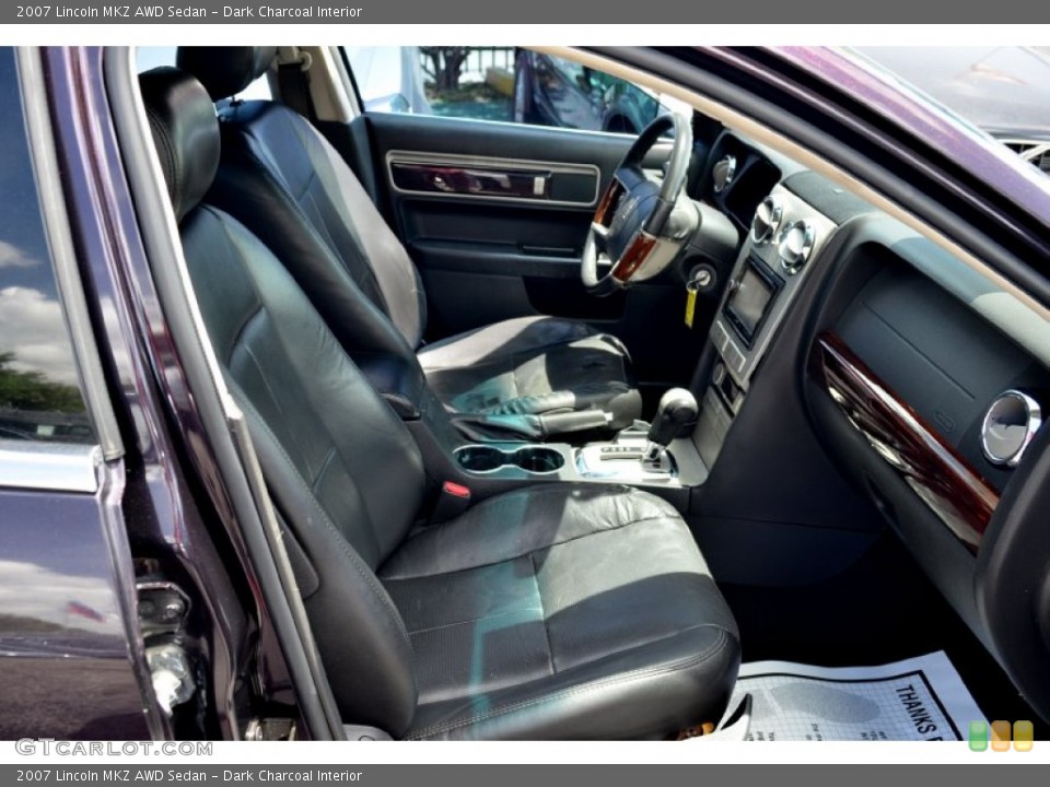 Dark Charcoal Interior Front Seat for the 2007 Lincoln MKZ AWD Sedan #102844096