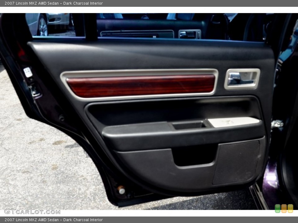 Dark Charcoal Interior Door Panel for the 2007 Lincoln MKZ AWD Sedan #102844225