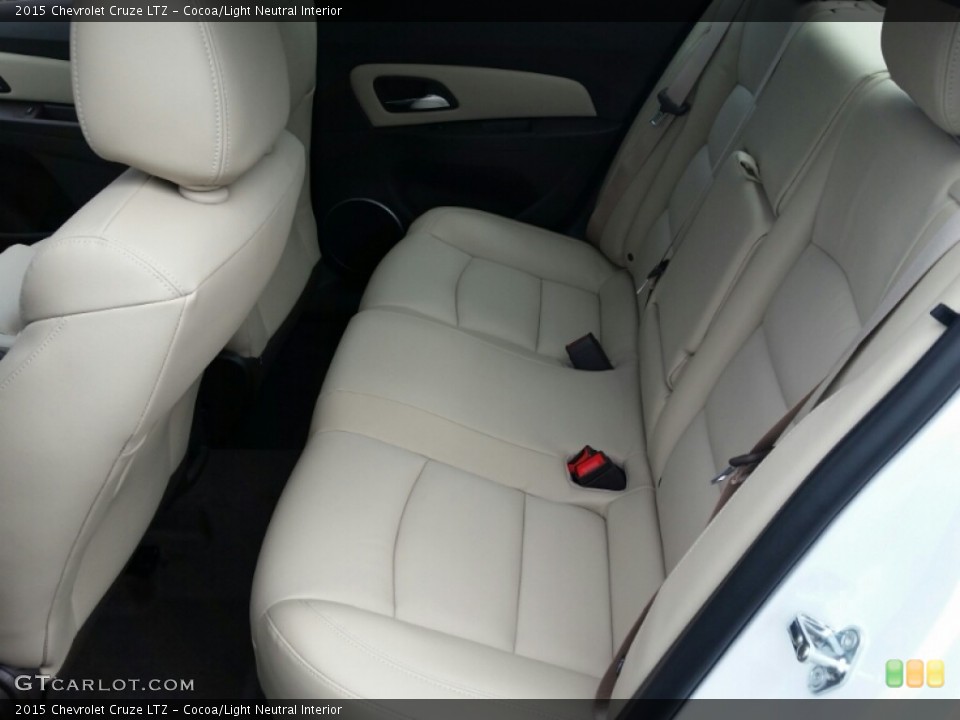 Cocoa/Light Neutral Interior Rear Seat for the 2015 Chevrolet Cruze LTZ #102849576