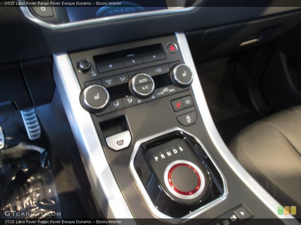 Ebony Interior Transmission for the 2015 Land Rover Range Rover Evoque Dynamic #102850539