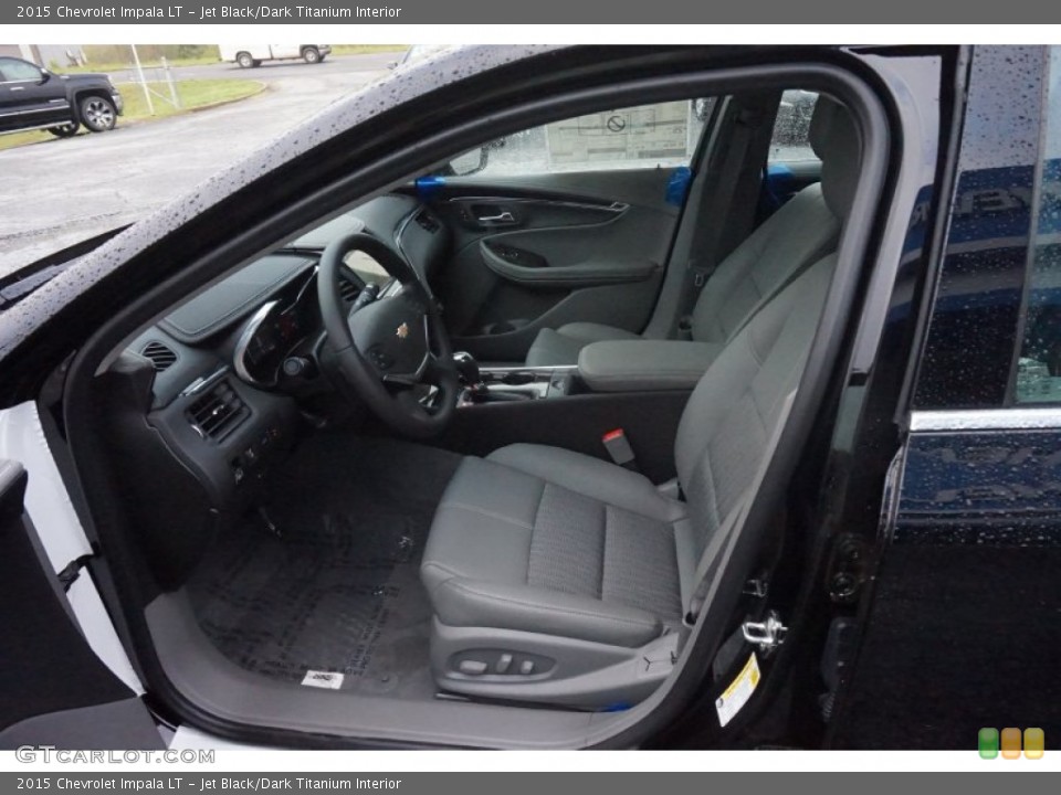 Jet Black/Dark Titanium Interior Photo for the 2015 Chevrolet Impala LT #102851217