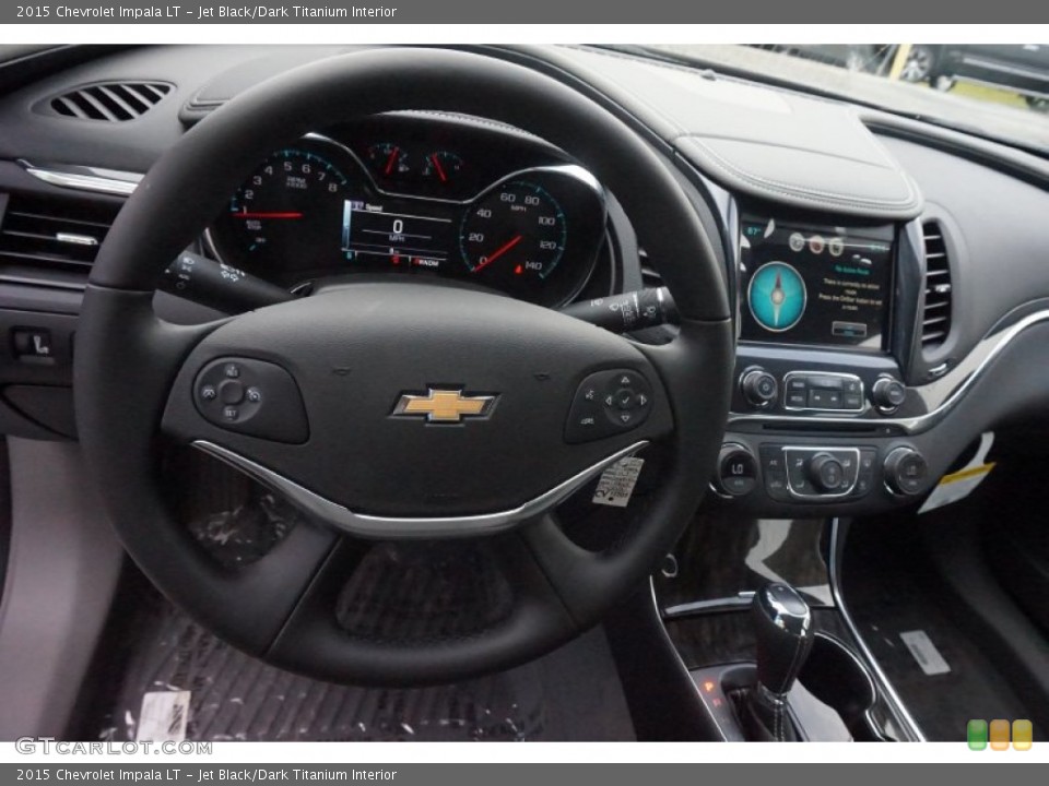 Jet Black/Dark Titanium Interior Dashboard for the 2015 Chevrolet Impala LT #102851229