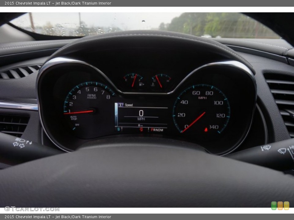 Jet Black/Dark Titanium Interior Gauges for the 2015 Chevrolet Impala LT #102851301