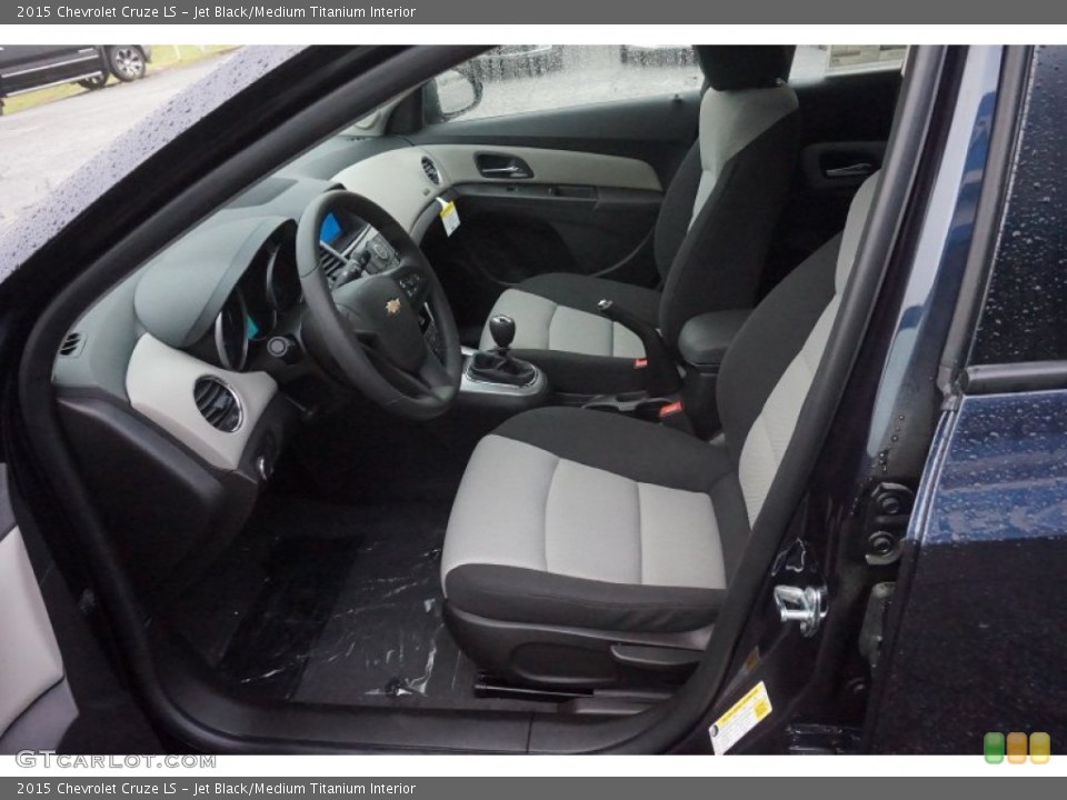 Jet Black/Medium Titanium Interior Photo for the 2015 Chevrolet Cruze LS #102852594