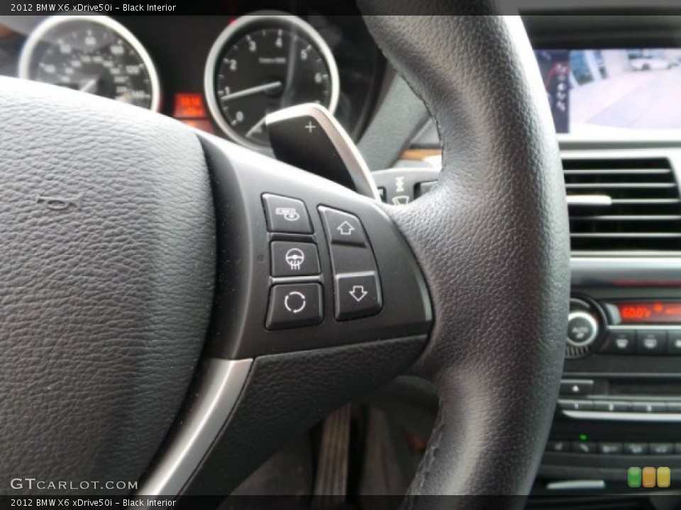 Black Interior Controls for the 2012 BMW X6 xDrive50i #102855429