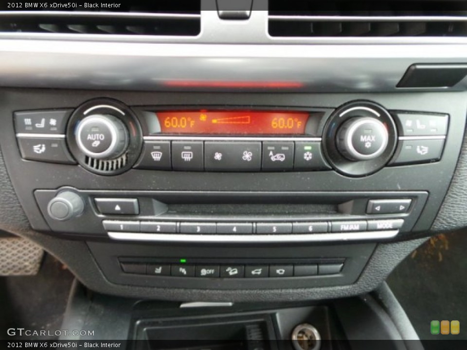 Black Interior Audio System for the 2012 BMW X6 xDrive50i #102855564