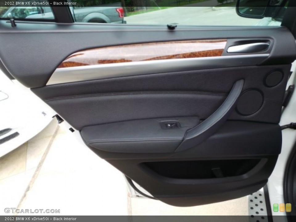 Black Interior Door Panel for the 2012 BMW X6 xDrive50i #102856083