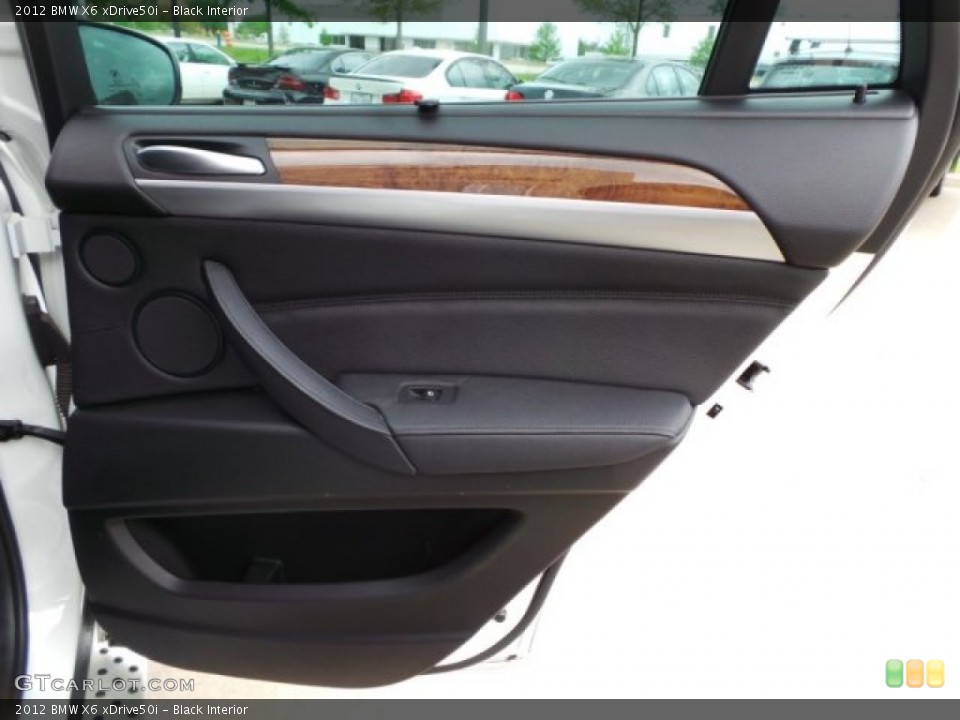 Black Interior Door Panel for the 2012 BMW X6 xDrive50i #102856101