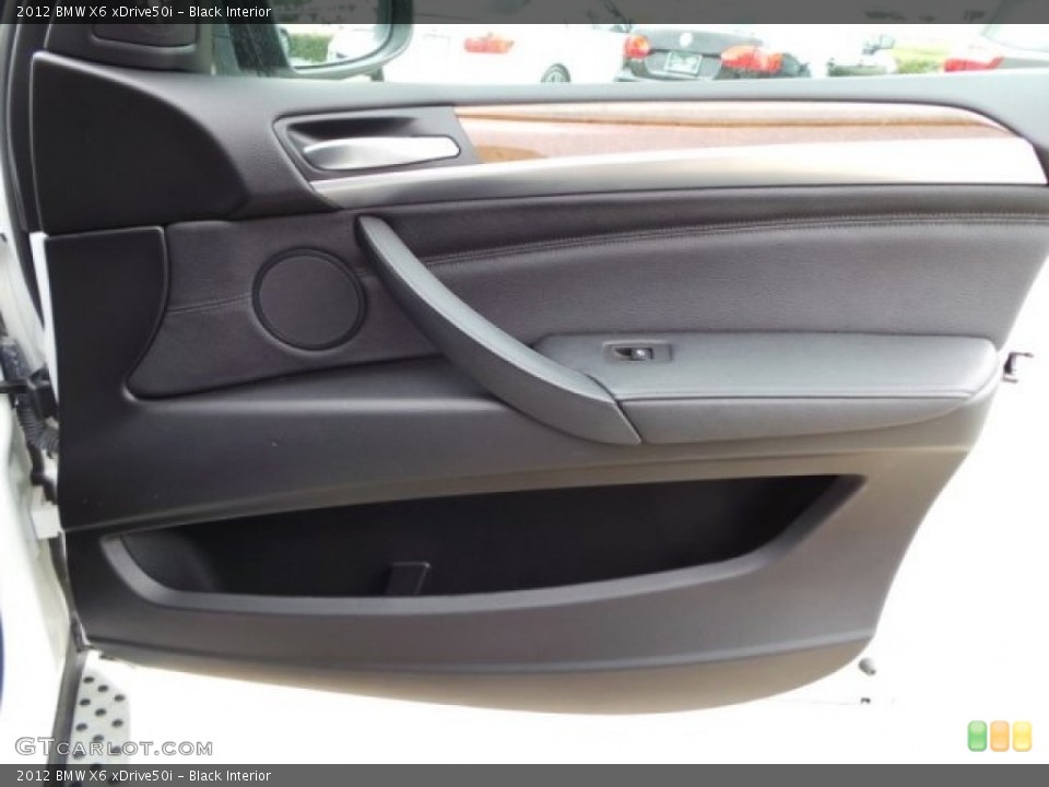 Black Interior Door Panel for the 2012 BMW X6 xDrive50i #102856139