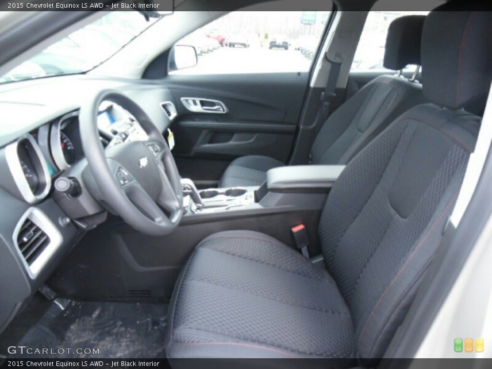Jet Black Interior Photo for the 2015 Chevrolet Equinox LS AWD #102856806