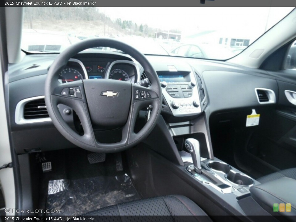 Jet Black Interior Prime Interior for the 2015 Chevrolet Equinox LS AWD #102856837